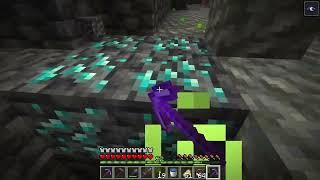 Find Many Diamonds by removing the Shulk in an Ancient City in a Deep Dark biome - Minecraft 1.21