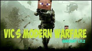 МОД НА ОРУЖИЕ в Minecraft - Обзор мода Vic's Modern Warfare