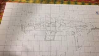 MP40 Mãng Xà. How to draw MP40 Serpent