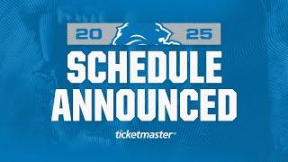 Detroit Lions 2025 Schedule Reveal Show