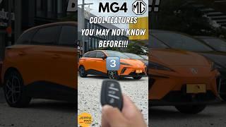 MG4 EV - Cool Features YOU MAY NOT KNOW - 3  #mg4ev #mg4 #mgnz #MGJerryPan