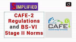 CAFE-2 Regulations and BS-VI Stage II Norms : Simplified