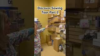 (2/2) What’s the inside of your favorite machine dealer and sewing/quilting shop look like? #sewing