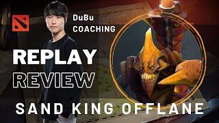 EP.02 Follow these steps to climb up your rank! | Dota2 Replay Analysis | Sand King Offlane