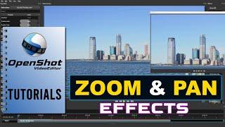 OpenShot Tutorial #2 | How To Add Smooth Zoom And Panning Effects To A Video In OpenShot