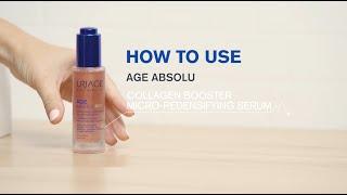 URIAGE AGE ABSOLU Collagen booster | How to use