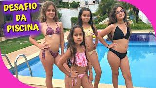 DESAFIO DA PISCINA// BRINCADEIRA MUITO DIVERTIDA ENTRE AS AMIGAS 