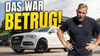 War das Masche? Kunde manipuliert am Audi SQ5 herum und fordert satten Preisnachlass? KUNDENSTORY