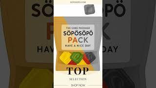 SÖPÖSÖPÖ Scandinavian Treat Pack – Malaco Alphabet Fruit Gummies – 150g SÖPÖSÖPÖ pack