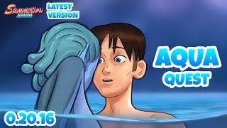 Aqua Complete Quest (Full Walkthrough) - Summertime Saga 0.20.16 (Latest Version)