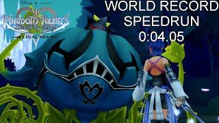 KH BBS FM [LV 99 Critical Mode Aqua] Cursed Coach [WR] Speedrun 0:04.05 [WORLD RECORD]