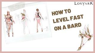 Lost Ark 1-50 FAST Level Up Skill Guide (Bard)