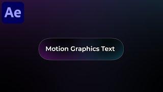 Advanced Text Box Animation in After Effects - After Effects Tutorial | No Plugins & No Expressions