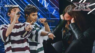 La reazione di Manuel Agnelli a “Smells Like Teen Spirit” dei Potara | X FACTOR 2024 BOOTCAMP