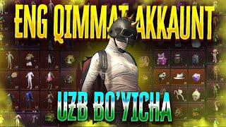 O'ZBEKISTONDAGI ENG QIMMAT AKKAUNT | PUBG LITE