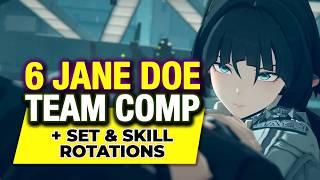 6 MUST-TRY Jane Doe Team Comps: Drive Disk Setups & Skill Rotations for Every Character!