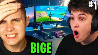 Hraju Fortnite U Youtuberů Doma #1 | @BigeOfficial