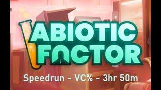 Abiotic Factor - Speedrun - Vacuum Chamber% - 3 hr 50 m