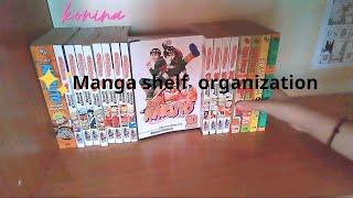 manga shelf organization ️ konina