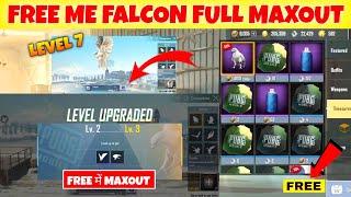 Pubg Lite Falcon Full Maxout | Pubg Lite Falcon Level Up | Pubg Lite Falcon