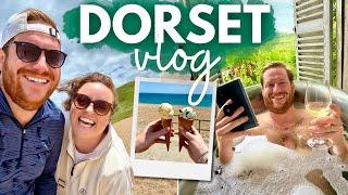 DORSET VLOG!  seaside towns & beaches ️ cosy cabin retreat  Lyme Regis, West Bay & Bridport 