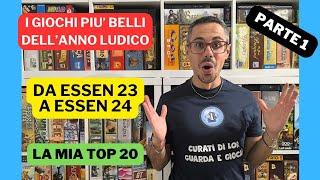 TOP 20 dell'anno ludico (Parte 1) - Facciamo il punto!