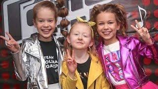 TAISIYA SKOROMOKHOVA, AGNIA ANDREEVA & ANGELINA ARIEL SING "DANCE MONKEY"  VOICE KIDS RUSSIA 2021