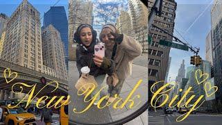 NYC CHRISTMAS VLOG : Rockefeller, Ice Hockey, Magnolia Bakery  ⁺