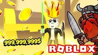 СТАЛ САМЫМ БОГАТЫМ В СИМУЛЯТОРЕ ВИКИНГА! ОГРАБИЛИ ВСЕ ЗАМКИ В ИГРЕ! ROBLOX Viking Simulator