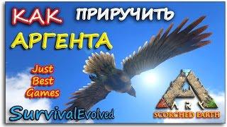 Ark Survival Evolved (Scorched Earth) - КАК ПРИРУЧИТЬ (ПРИТАМИТЬ) АРГЕНТАВИСА В ППУСТЫНЕ?