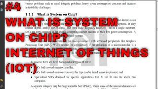 What is System on Chip || Tutorial 4 || IOT || Internet of things