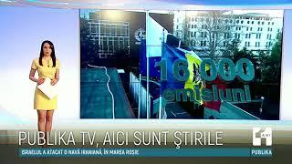 Publika TV, 11 ani de ştiri şi milioane de telespectatori. Îţi mulţumim că ne urmăreşti!