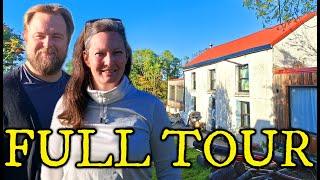 Irish Farmhouse Renovation! Full Upstairs Tour!