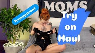 TRY on HAUL | TRANSPARENT | Forest Fairy |4K|