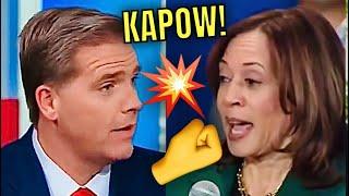 CNN Panelist DESTROYS  KAMALA over her Town Hall performance last night!