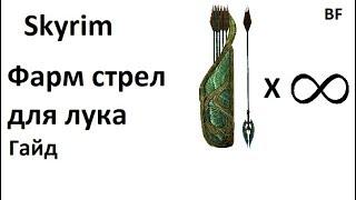 Skyrim. Фарм стрел. Как получить много бесплатных стрел. Секреты Скайрима №5