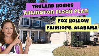 Truland Homes Floor Plan Arlington Model Home Tour Fairhope Alabama