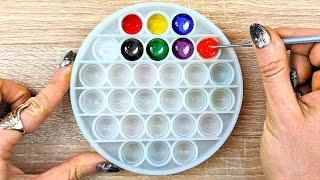 24 Colors Made from Just 3 Primary Colors |  Acrylic Color Mixing Tutorial