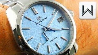 Grand Seiko Spring Drive USA Edition (BLUE DIAL) SBGA387 Luxury Watch Review