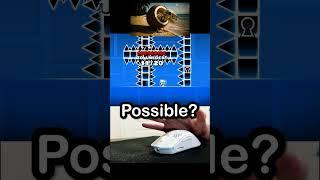 Impossible Cube Rat Trap in Geometry Dash! #shorts