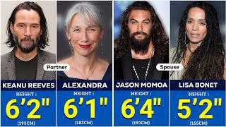 REAL Height Gaps of 600 Hollywood Actors and Their Wives EXPOSED