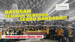 INILAH KEBERANGKATAN UMROH VENTOUR | BANDARA SOETTA PECAAAH!! 