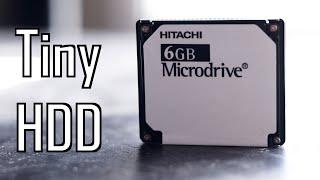 Taking a look at a 6GB Microdrive