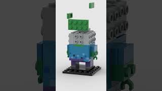 LEGO Minecraft - Zombie BrickHeadz - Speed Build!