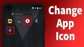 Flutter Tutorial - Change App Icon - Android & Ios
