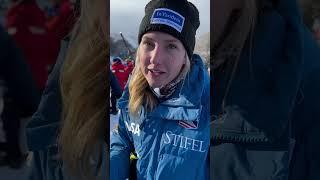 Nina O'Brien Killington World Cup Interview 2024