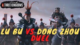 Three Kingdoms Duel | Lu Bu vs Dong Zhou | Who will Prevail!