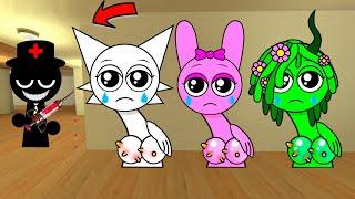 Sprunki Wenda And Pinki And Vineria Wants me to Help Them but VS Mr.Black Doctor in Garry's Mod