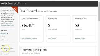 $1,750 EARNED IN 30 DAYS ON AMAZON KINDLE