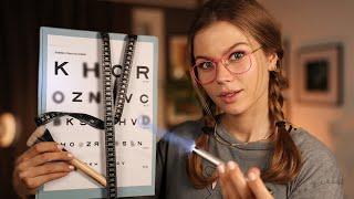 Fastest ASMR 2 (Eye Exam, Sketching, Face Measuring, Face Exam, Follow My Instructions,  Makeup..)